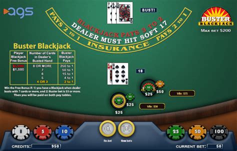 blackjack dealer bust side bet